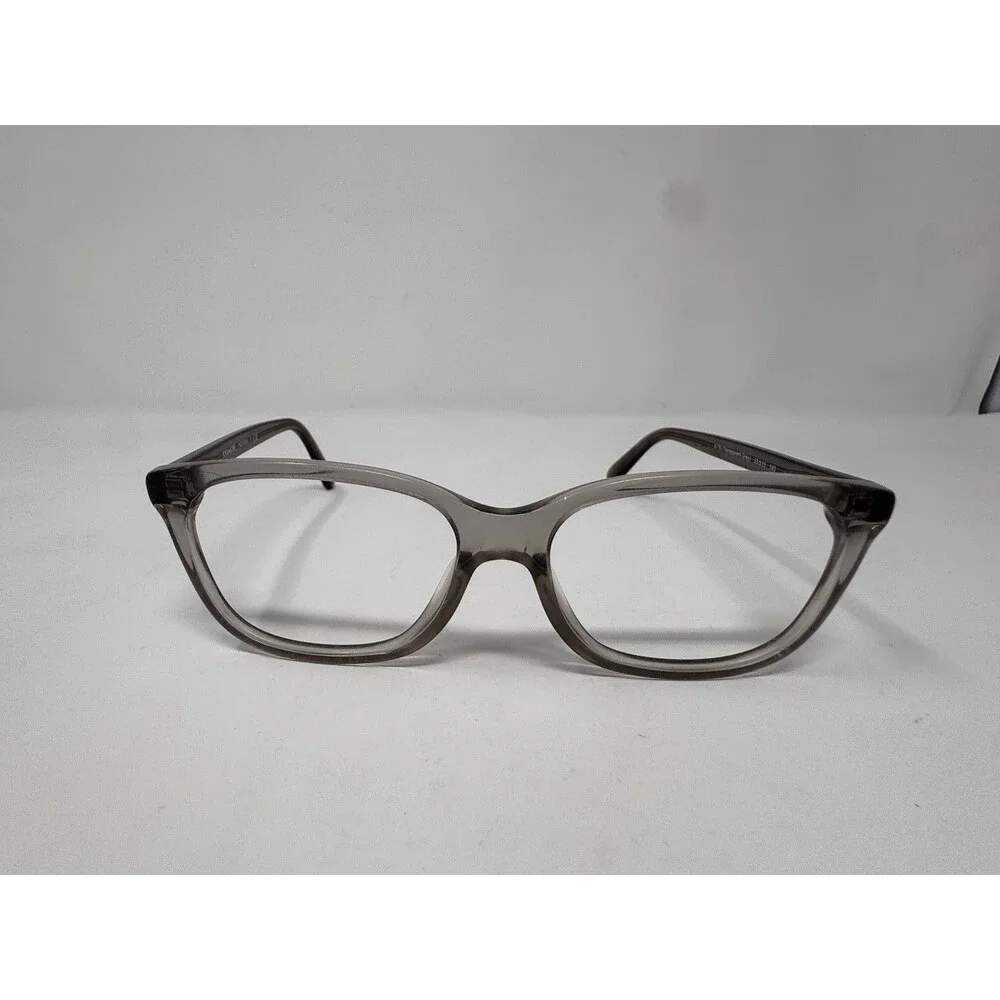 Coach HC6139U Eyeglass Frames Only 53-15-140 Transparent Gray 5176 Authentic